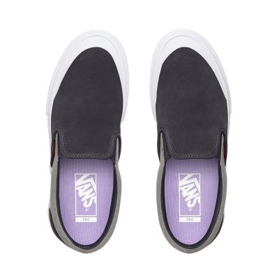 Vans Slip-On Pro - Erkek Slip-On Ayakkabı (Gri)